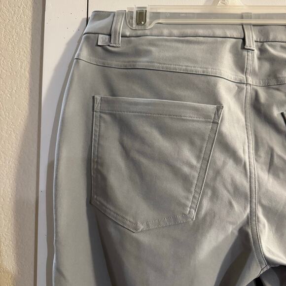 Lululemon Men's ABC Trouser Pant Slim Fit LM5AQYS Gray Size 30 - Picture 7 of 7